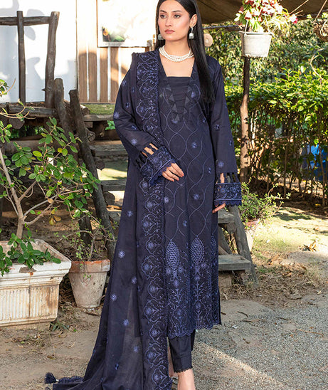 Feroza Fizza Luxury Lawn'25 D#8