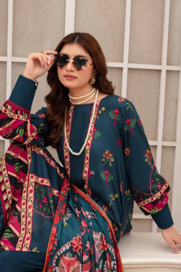 Feroza Fabiha D/Linen`25 (Vol-2) D#09