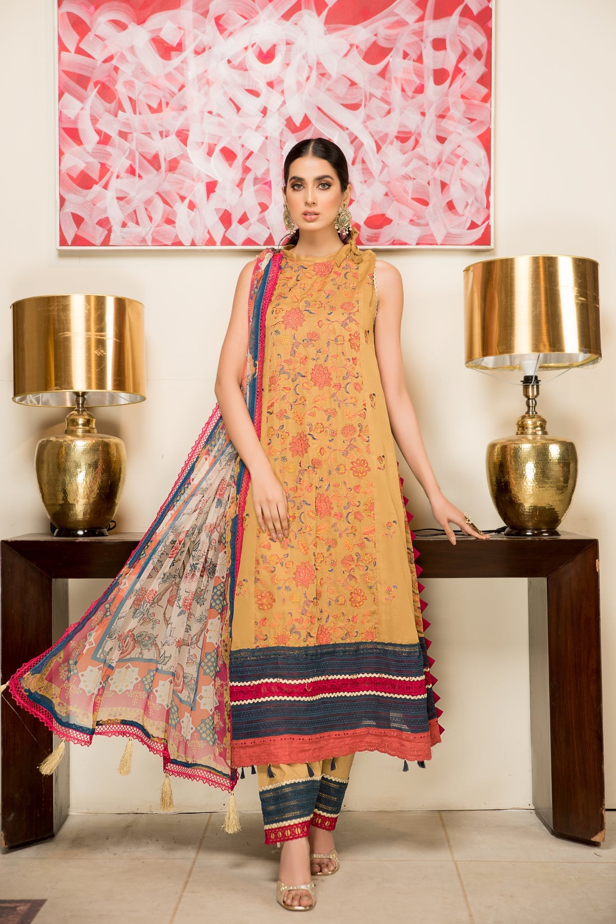 Jacquard Shehrzaad Lawn`22 D#01