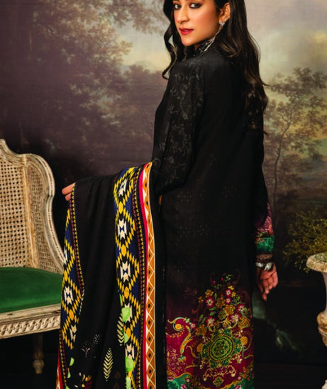Firdous D/Woven`21 D#2296 (Black)