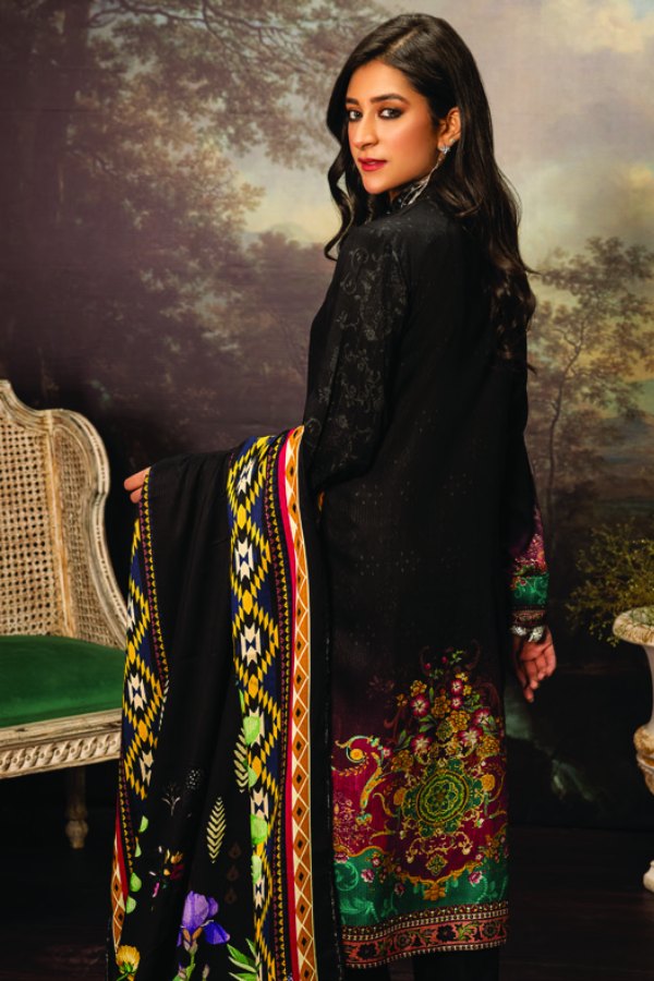 Firdous D/Woven`21 D#2296 (Black)