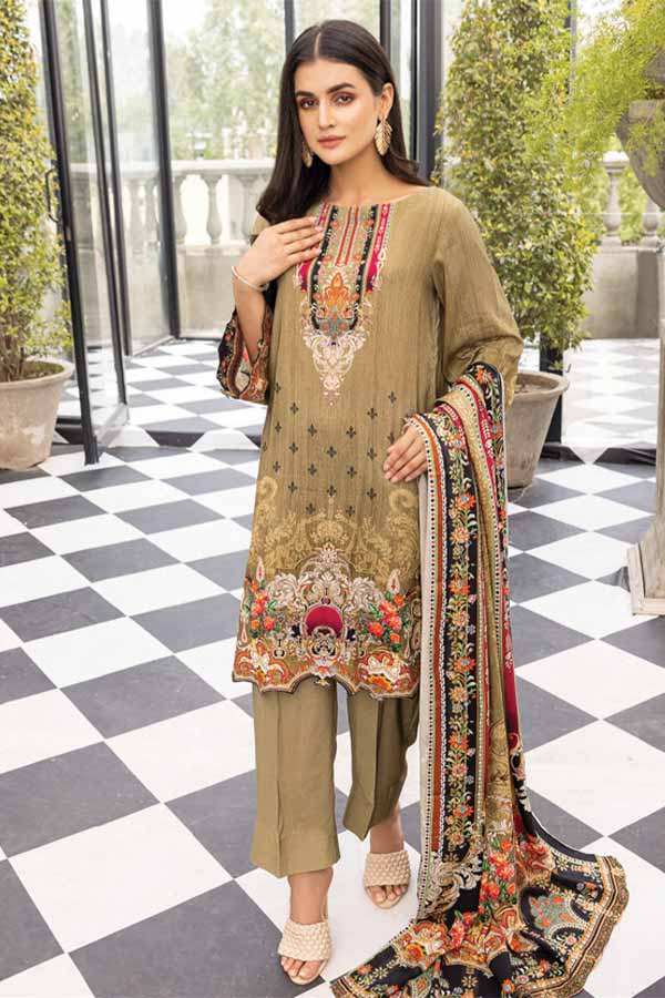 Firdous Digital Jacquard'21 D#2387 Green