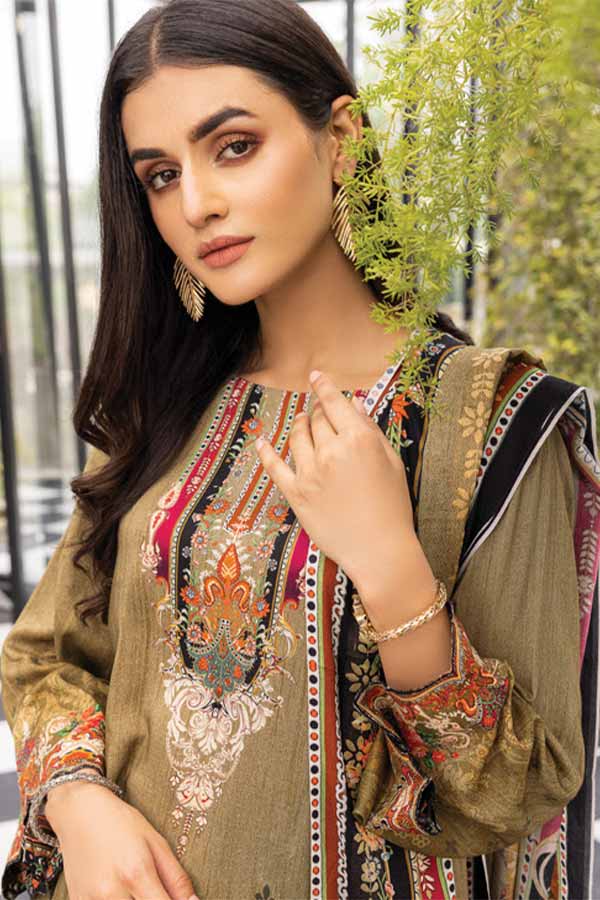 Firdous Digital Jacquard'21 D#2387 Green