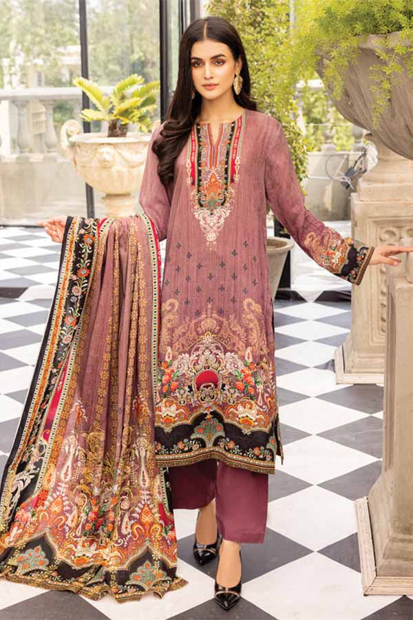 Firdous Digital Jacquard'21 D#2387 Mauve
