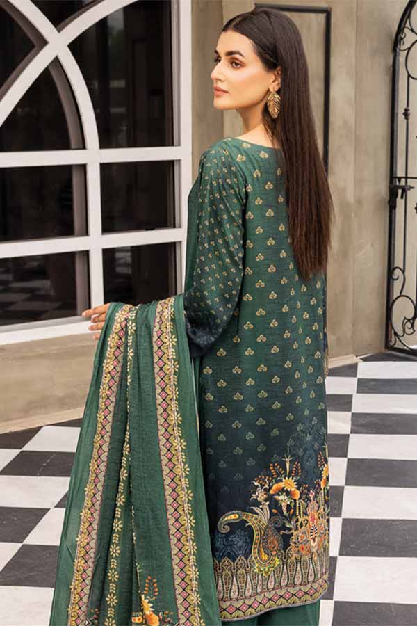 Firdous Digital Jacquard'21 D#2388 Green
