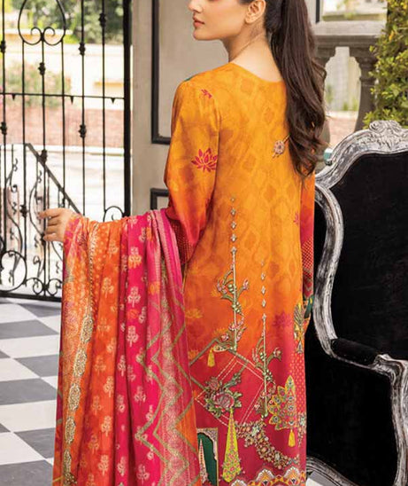 Firdous Digital Jacquard'21 D#2389 Mustard
