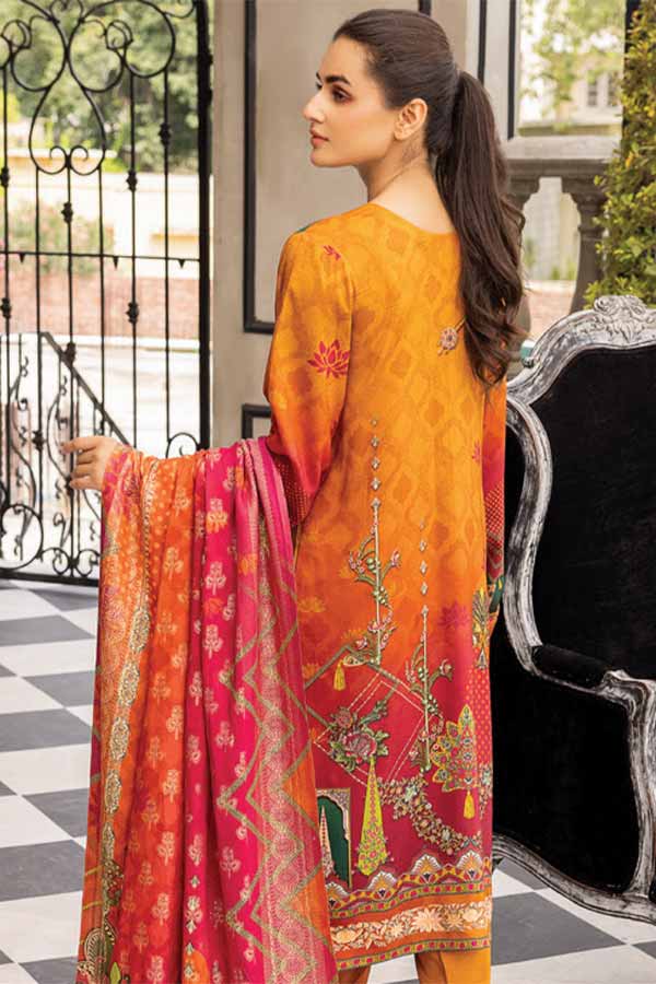 Firdous Digital Jacquard'21 D#2389 Mustard