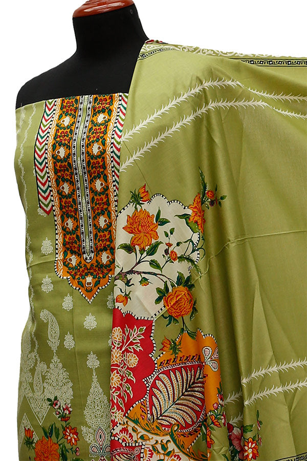 Firdous Digital Lawn'21 D#717 Green