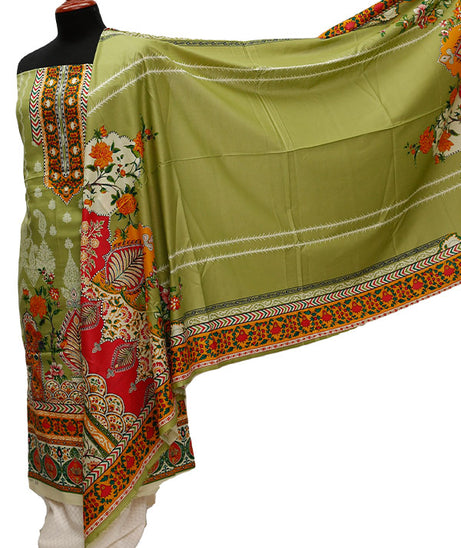 Firdous Digital Lawn'21 D#717 Green