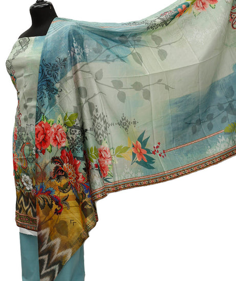 Firdous Digital Lawn'21 D#832 Ferozi