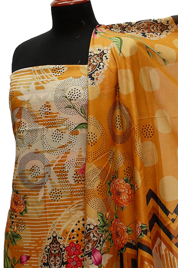 Firdous Digital Lawn'21 D#833 Golden