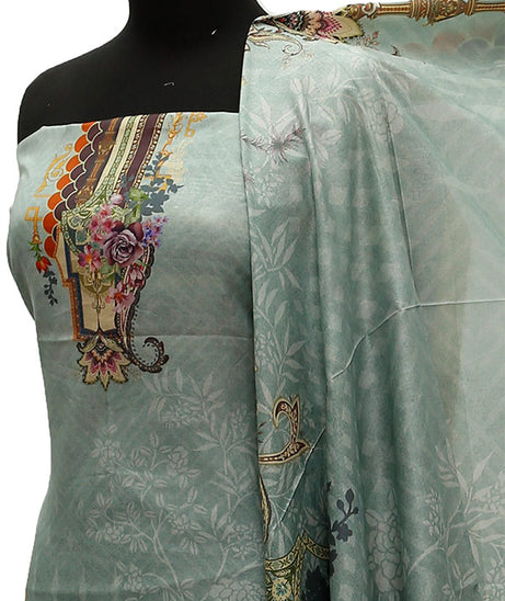 Firdous Digital Lawn'21 D#843 Grey