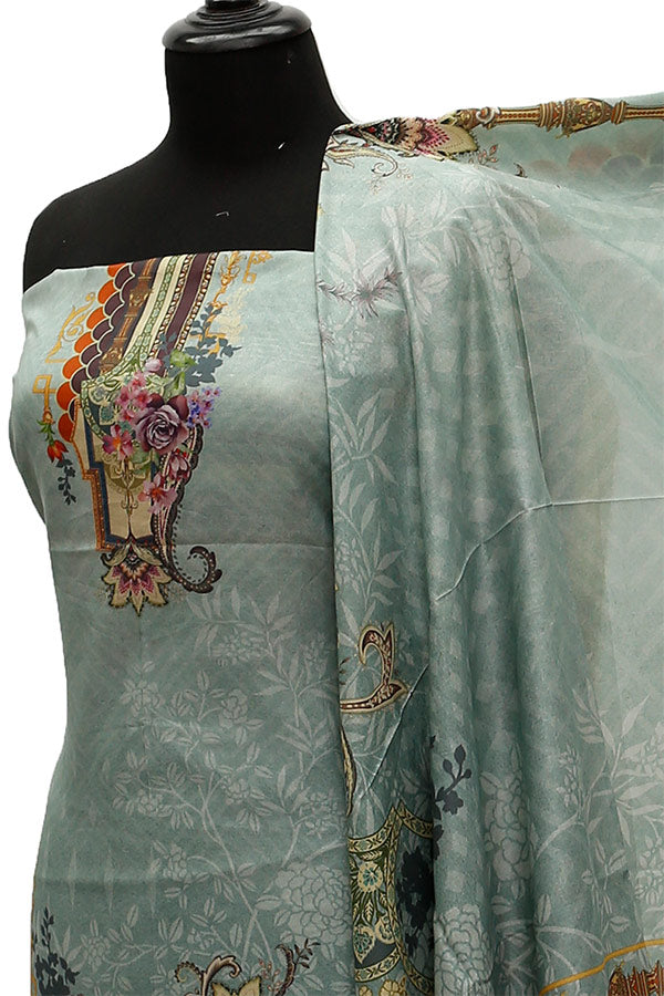 Firdous Digital Lawn'21 D#843 Grey
