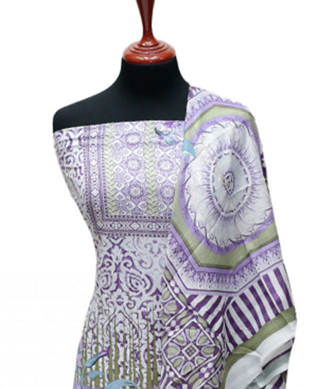 Firdous Korian N/Dupatta`25 D#10605 (Mauve)