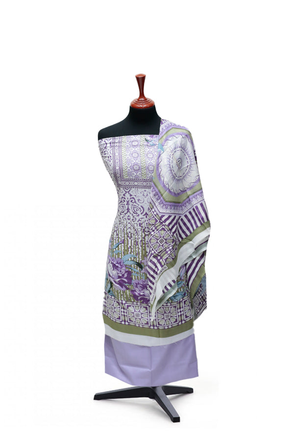 Firdous Korian N/Dupatta`25 D#10605 (Mauve)