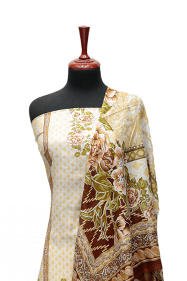Firdous Korian N/Dupatta`25 D#111 (Golden)