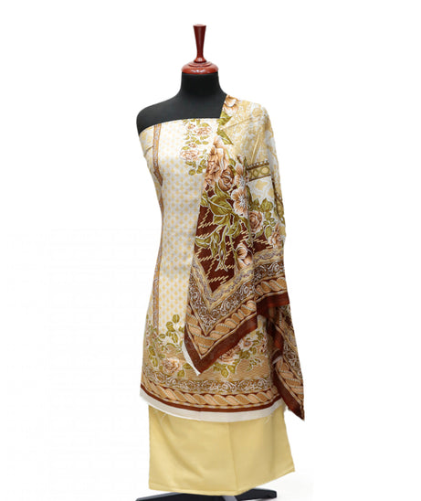 Firdous Korian N/Dupatta`25 D#111 (Golden)