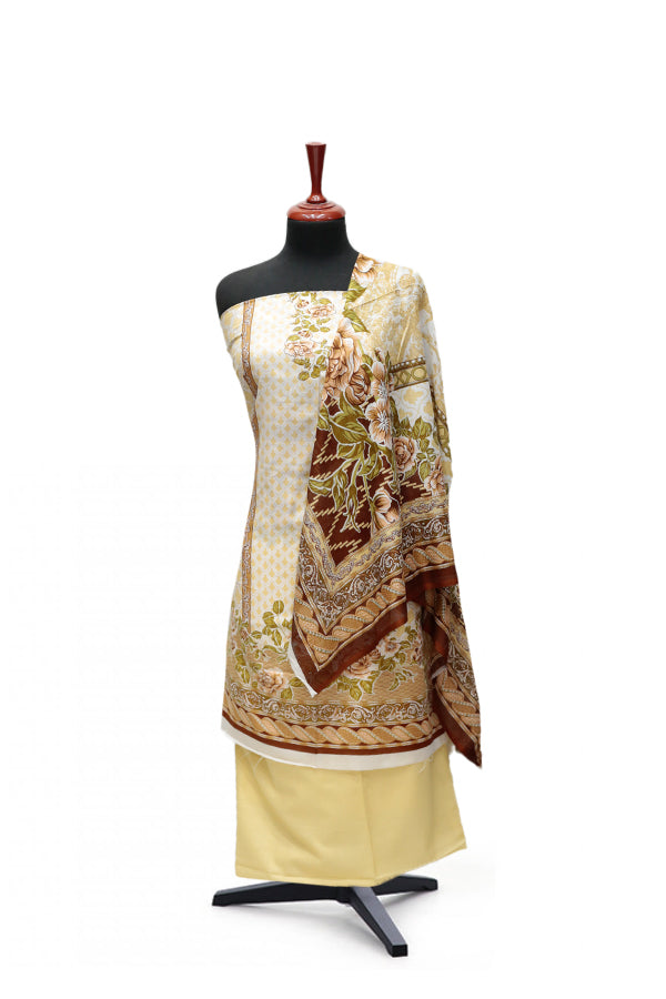 Firdous Korian N/Dupatta`25 D#111 (Golden)