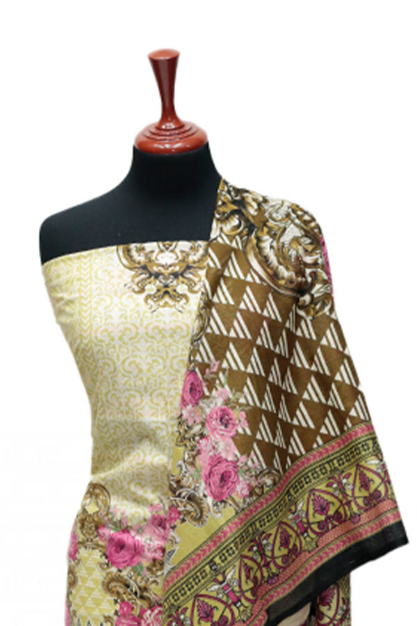 Firdous Korian N/Dupatta`25 D#12652 (Sea Green)