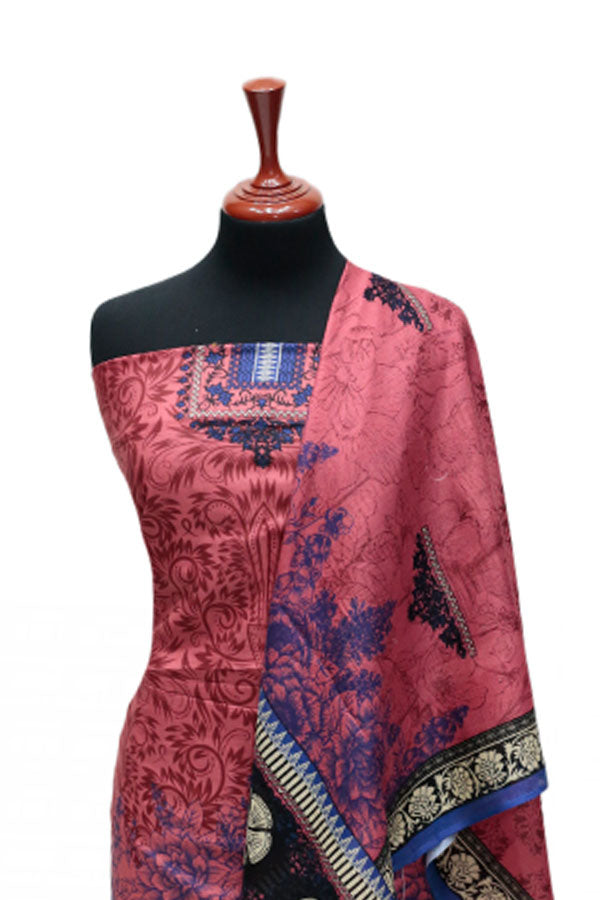 Firdous Korian N/Dupatta`25 D#12660 (Pink)