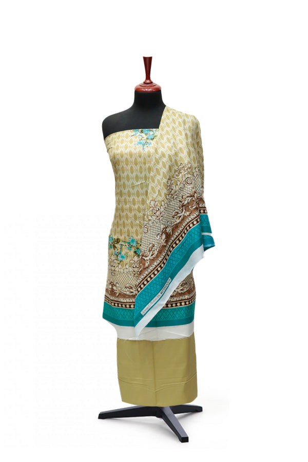 Firdous Korian N/Dupatta`25 D#12664 (D Pista)