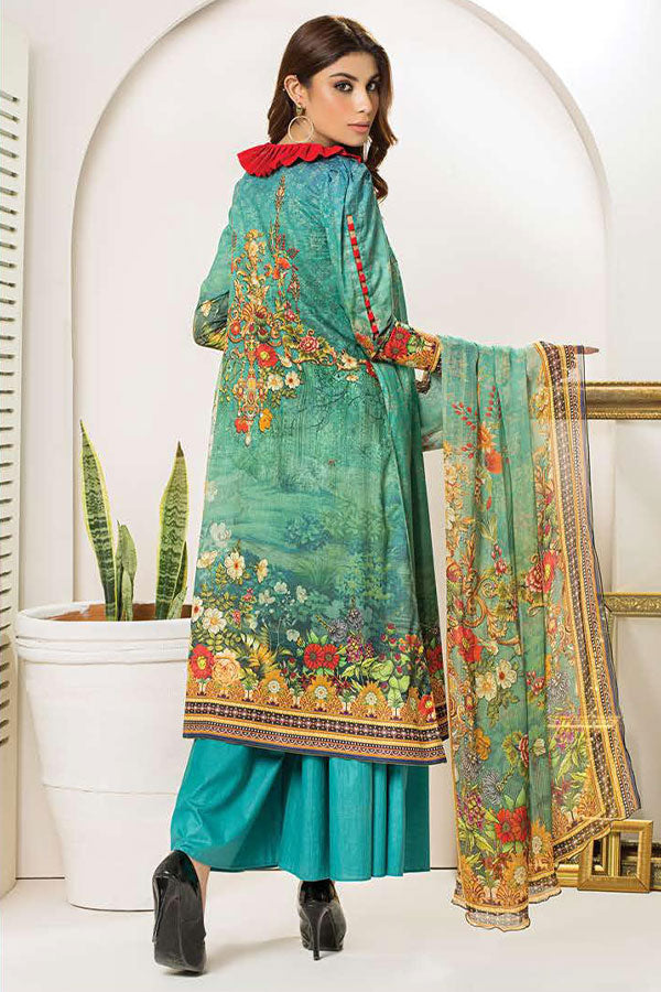 Five Star C/Lawn B/Duptt`22 D#1505 Sea Green