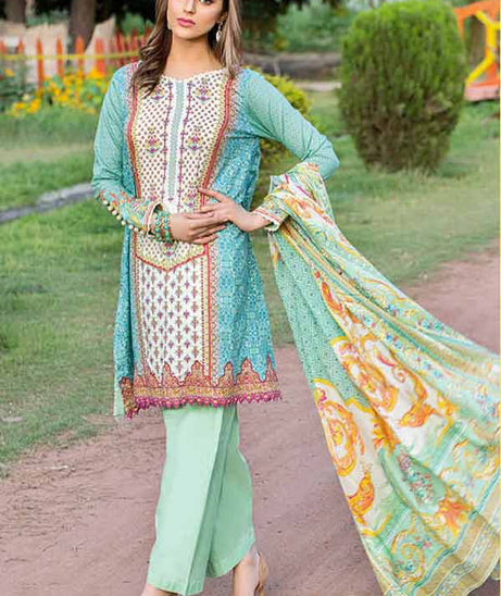 Five Star Divine Lawn`21 D#8018 Green