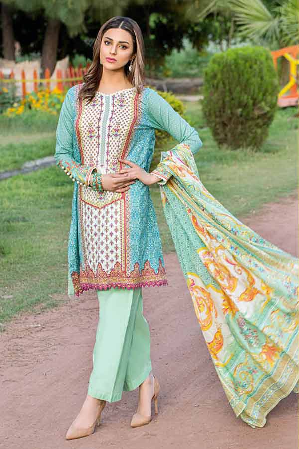 Five Star Divine Lawn`21 D#8018 Green