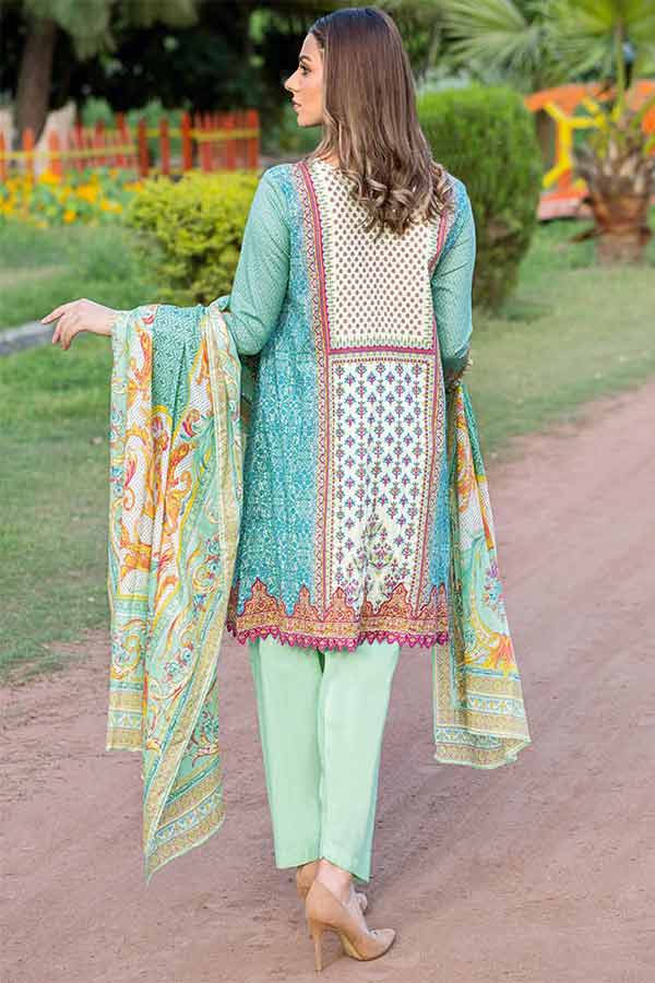 Five Star Divine Lawn`21 D#8018 Green