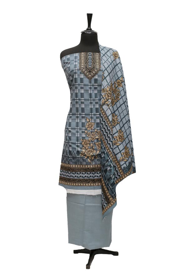 Five Star Monsoon Khaddar`21 D#2214 (G Grey)