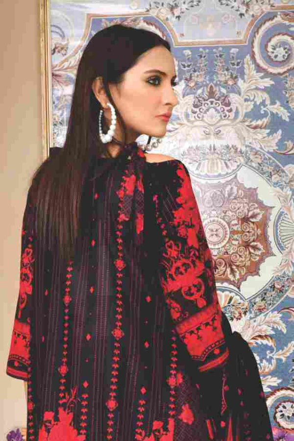 Five Star Moonsoon Lawn`22 D#2908 Black