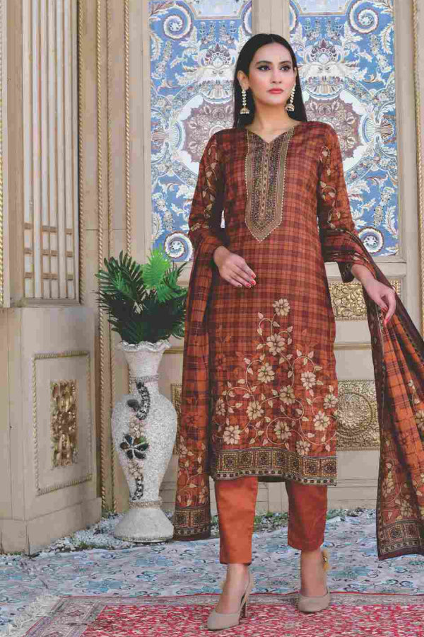 Five Star Moonsoon Lawn`22 D#2916 D Rust