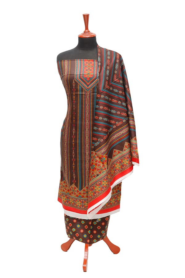 Five Star Moonsoon Lawn'22 D#2986 (D Chocolate)