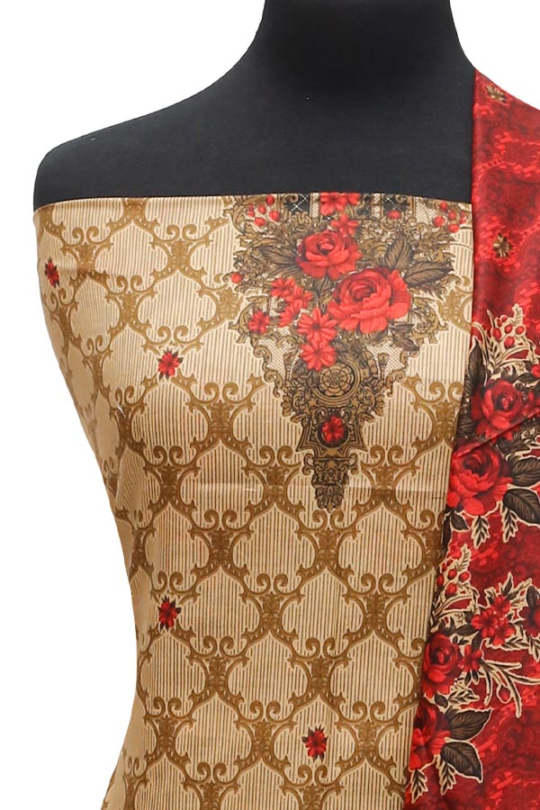 Five Star Moonsoon Lawn'22 D#2990 (Maroon)
