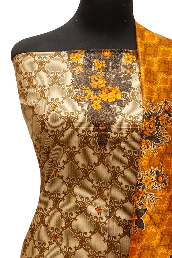 Five Star Moonsoon Lawn'22 D#2990 (Mustard)