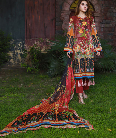 Fiza Noor Miraaj Lawn`22 FN#12