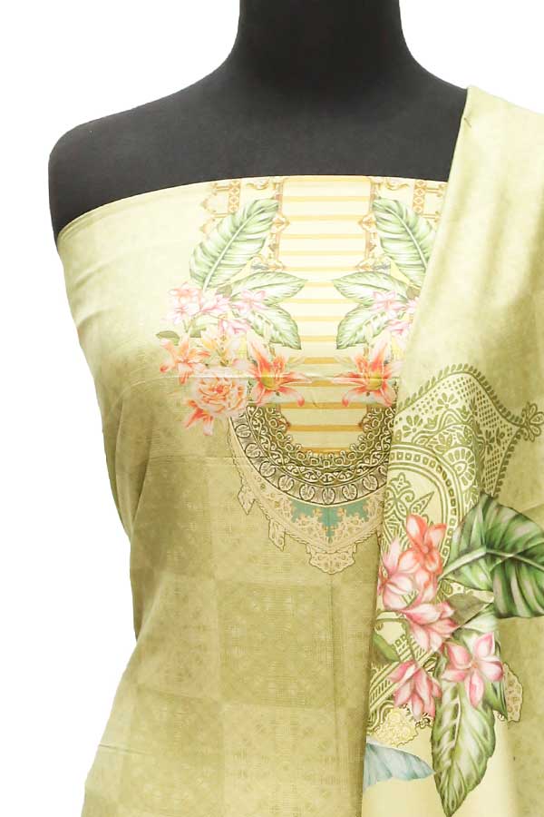 Floraison D/Chambray Linen`21 D#8190 (D Pista)