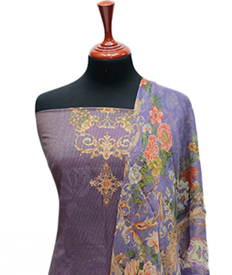 Floraison Bana Doria Lawn`25 D#11703 (Purple)