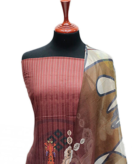 Floraison Bana Doria Lawn`25 D#11712 (Maroon)