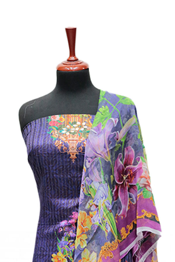 Floraison Bana Doria Lawn`25 D#11715 (Purple)