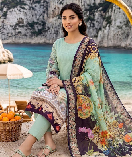 Floraison D/C Linen`26 D#7604 (P Green)