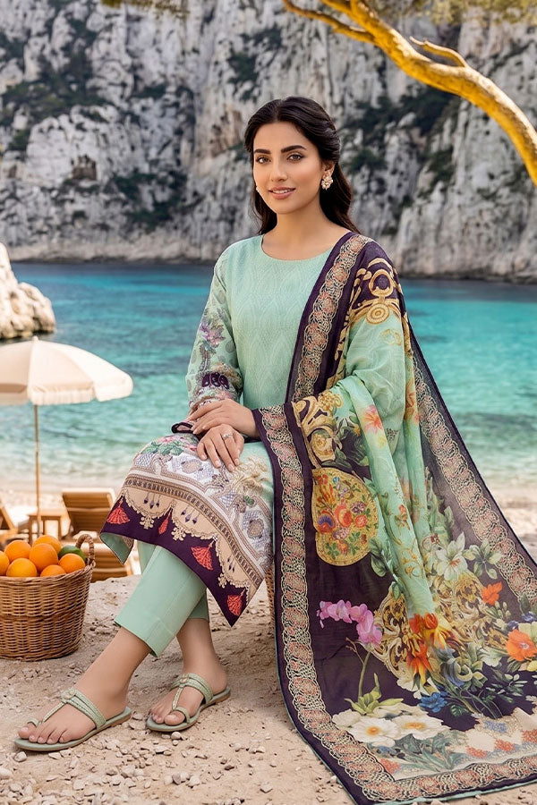 Floraison D/C Linen`26 D#7604 (P Green)