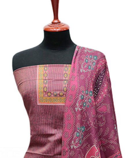 Floraison D/Chiffon Dupatta`25 D#11705 (Magenda)