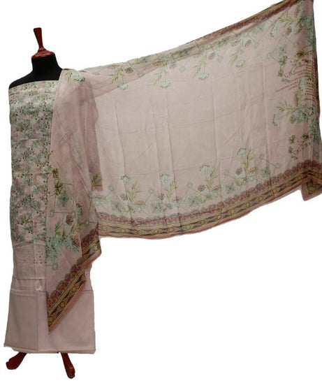Floraison D/Emb Lawn`21 D#47004 (Brown)