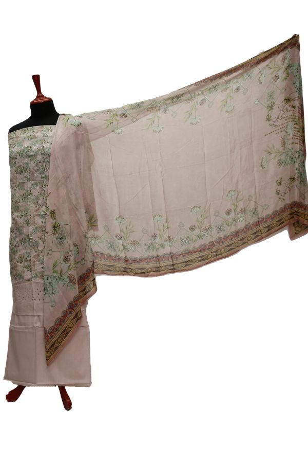 Floraison D/Emb Lawn`21 D#47004 (Brown)