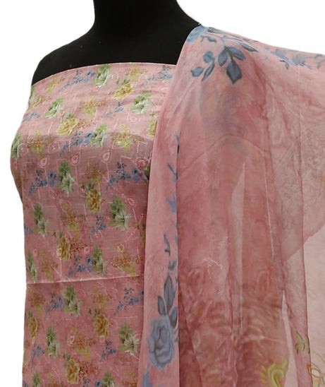 Floraison D/Emb Lawn`21 D#47009 (Pink)