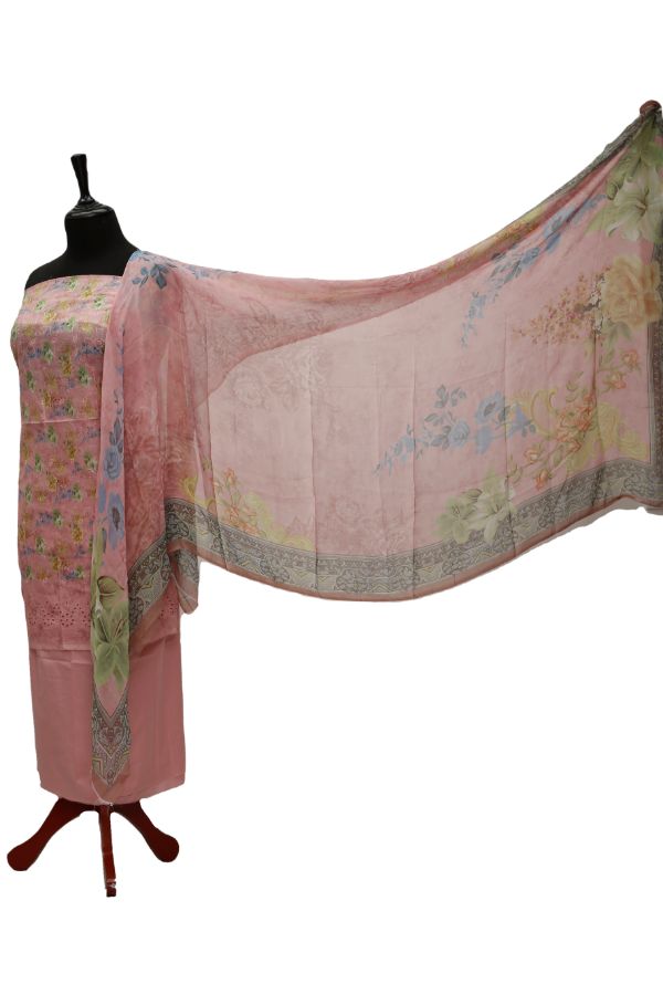 Floraison D/Emb Lawn`21 D#47009 (Pink)