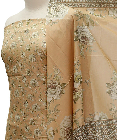 Floraison D/Print Lawn`21 D#3225 (Golden)