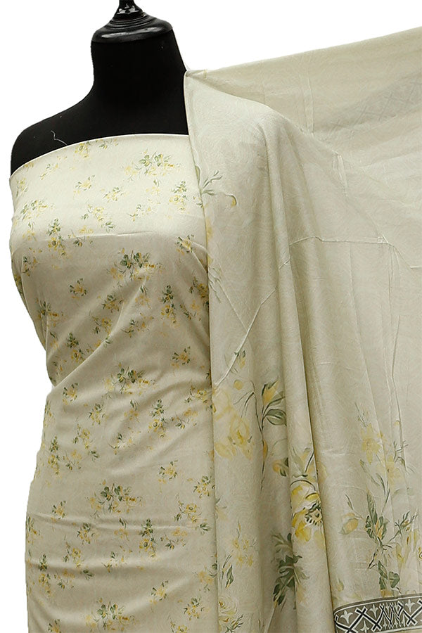 Floraison D/Print Lawn`21 D#3228 (Lemon)