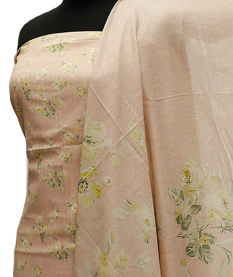 Floraison D/Print Lawn`21 D#3229 (Peach)